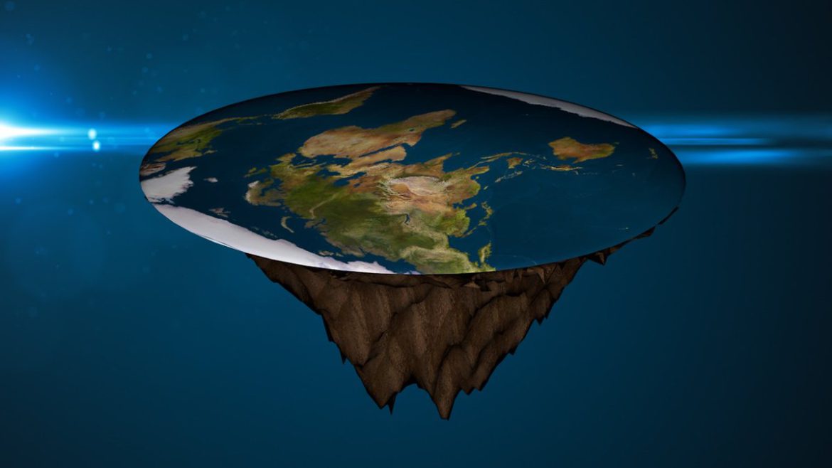 the flat earth